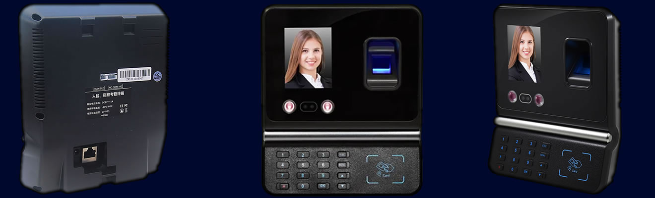 F620 Biometric Fingerprint Reader Facial Recognition Attendance Machine banner